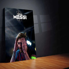 Lionel Messi Metal Poster – GOAT Football Wall Art | 2 - TURTLEWINGS 