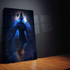 Lord Shiva Metal Poster – Mahadev Wall Art | Divine Hindu Spiritual Decor 2 - TURTLEWINGS 