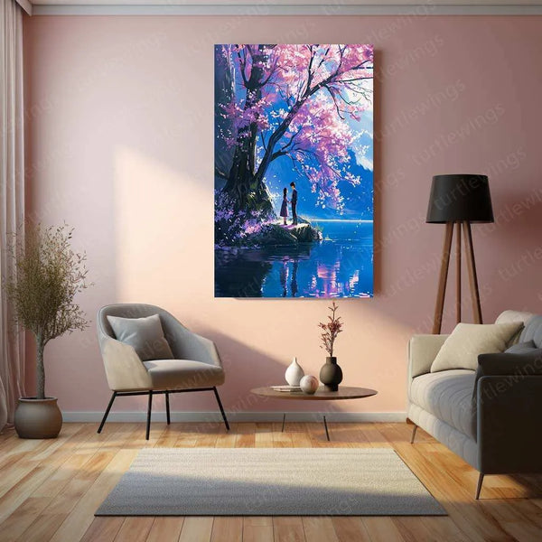 Love Art Metal Poster – Romantic Aesthetic Wall Decor 2 - TURTLEWINGS 
