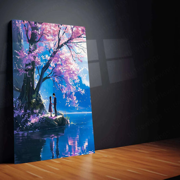 Love Art Metal Poster – Romantic Aesthetic Wall Decor 2 - TURTLEWINGS 