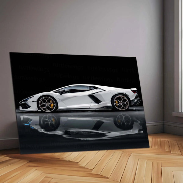 Car Metal poster | Lamborghini Metal Poster – The Ultimate Supercar Wall Art01 - TURTLEWINGS 