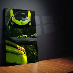 Car Metal Poster | Lamborghini | Relentless Speed, Power & Iconic Presence Metal Frame - TURTLEWINGS 