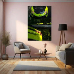 Car Metal Poster | Lamborghini | Relentless Speed, Power & Iconic Presence Metal Frame - TURTLEWINGS 