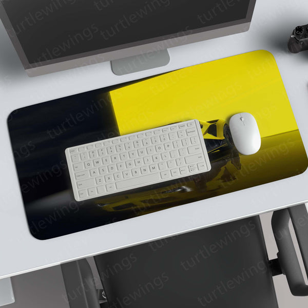 Lamborghini Fenomeno 2025 – Yellow Hypercar Deskmat