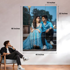 Custom Split Metal Photo Wall Art – Turn Your Photo Into 3, 4 or 9 Panel Wall Art