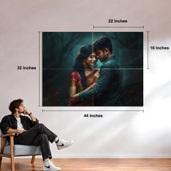 Custom Split Metal Photo Wall Art – Turn Your Photo Into 3, 4 or 9 Panel Wall Art