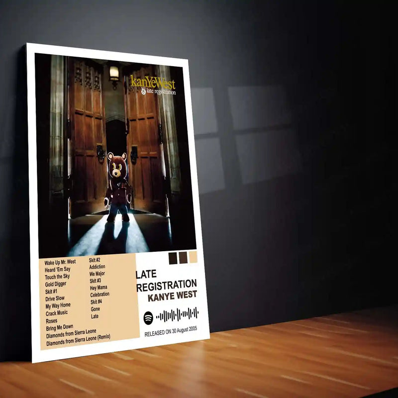 Kanye West Complete Collection | Set of 11 | Set of 8 | Set of 4 | Album Posters Metal Frames  Visionary Sound. Cultural Impact. Iconic Album Art Legacy.