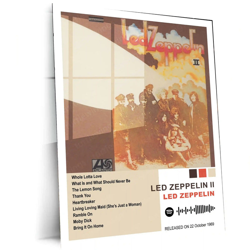 Led Zeppelin Complete Collection | Set of 13 | Set of 8 | Set of 4 | Album Posters Metal Frames  Hard Rock Foundations. Blues Power. Timeless Legends.