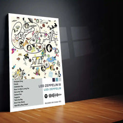 Led Zeppelin Complete Collection | Set of 13 | Set of 8 | Set of 4 | Album Posters Metal Frames  Hard Rock Foundations. Blues Power. Timeless Legends.