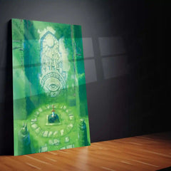 Game Metal Poster | Legend of Zelda Metal Frame | Premium Gaming Wall Art | HD Metal Poster