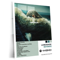 Beyoncé – Complete Album Collection | Set of 11 | Set of 8 | Set of 4 | Premium Metal Poster Set