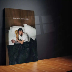 Quote Metal Poster | Lionel Messi – Rest at the End, Not in the Middle | Discipline, Focus & Champion Mindset Metal Frame - TURTLEWINGS 