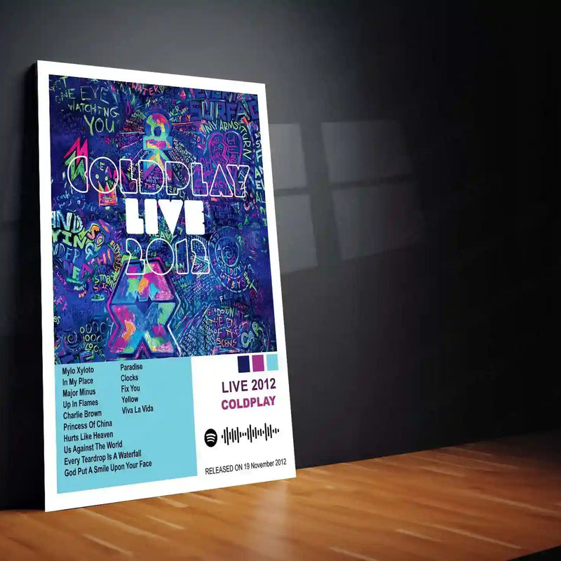 Coldplay Complete Collection | Set of 11 | Set of 8 | Set of 4 | Album Posters Metal Frames Emotional Anthems. Stadium Magic. Timeless Wall Aesthetic. - TURTLEWINGS 