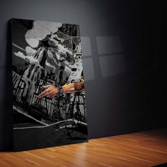 Anime Metal Poster Set of 3 | One Piece | Ace Fire Power Manga Triptych Wall Art – product image 3