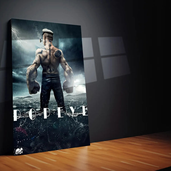 Popeye the Sailor Man metal poster - TURTLEWINGS 