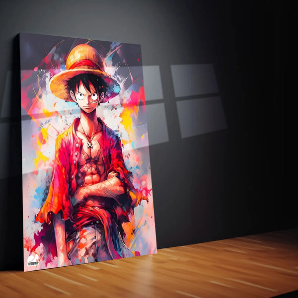 Luffy One Piece Metal Poster - TURTLEWINGS 