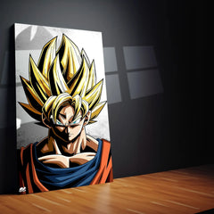 Goku Metal Poster DBZ - TURTLEWINGS 