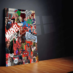MARVEL Metal Poster – Epic Superhero Wall Art | Avengers & MCU Decor 5 - TURTLEWINGS 