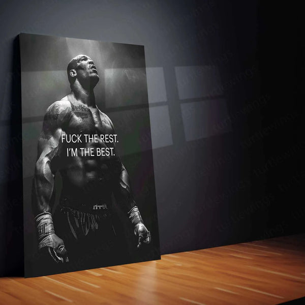 Mike Tyson Metal Poster – Legendary Boxing Champion Wall Art | Iron Mike Decor - TURTLEWINGS 