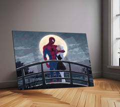 Marval Metal Poster | MILES-AND-MORALES-SPIDERMAN