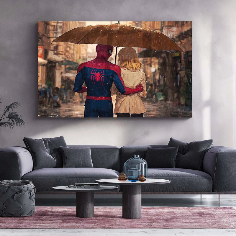 Marval Metal Poster | MILES-AND-MORALES-SPIDERMAN 01 - TURTLEWINGS 