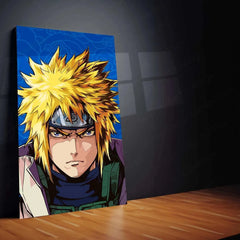 Minato Namikaze Poster – Legendary Hokage Artwork - TURTLEWINGS 