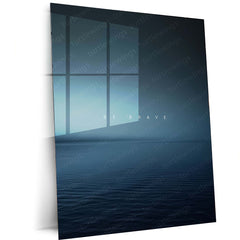 MOTIVATION Metal Frame | Bold Motivational Wall Art - TURTLEWINGS 