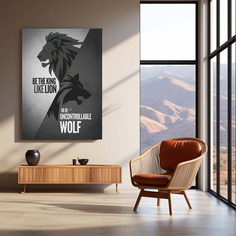 MOTIVATION Metal Frame | Bold Motivational Wall Art 11 - TURTLEWINGS 