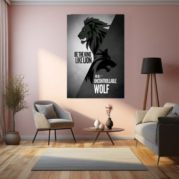 MOTIVATION Metal Frame | Bold Motivational Wall Art 11 - TURTLEWINGS 