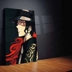 Muzan Kibutsuji Metal Poster – Demon Slayer Anime Villain Wall Art 2 - TURTLEWINGS 