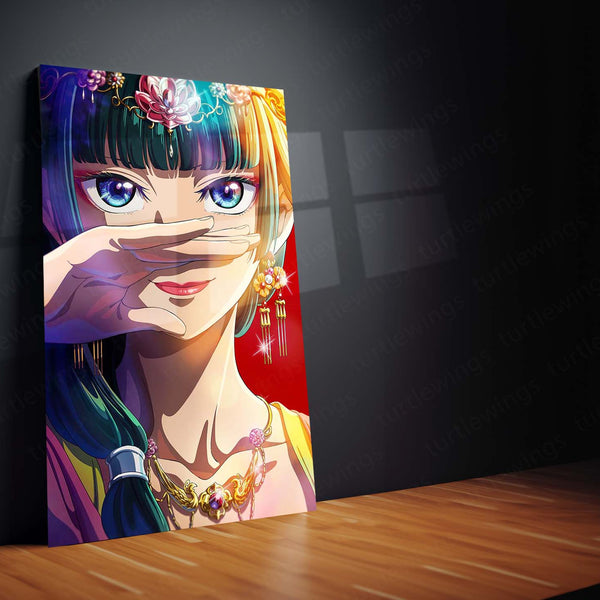 Anime Metal Poster | Maomao The Apothecary Diaries Elegant Wall Art – product image 2