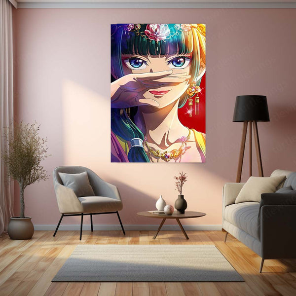 Anime Metal Poster | Maomao The Apothecary Diaries Elegant Wall Art – product image 4