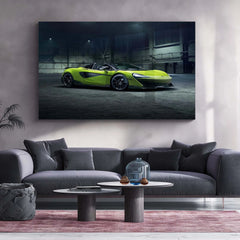 McLaren 600LT Spider | Ultimate Track-Bred Supercar Metal Frame Precision, Power & Open-Top Performance Wall Art - TURTLEWINGS 