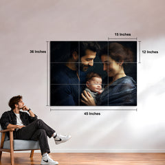 Custom Split Metal Photo Wall Art – Turn Your Photo Into 3, 4 or 9 Panel Wall Art