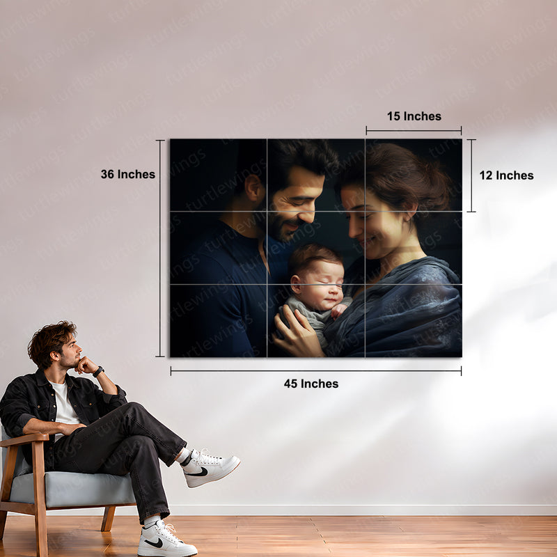 Custom Split Metal Photo Wall Art – Turn Your Photo Into 3, 4 or 9 Panel Wall Art