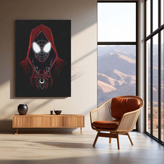 Miles Morales Spider-Man Neon Poster – Into the Spider-Verse Glow Art Neon LED Metal Frame | Marvel Wall Décor