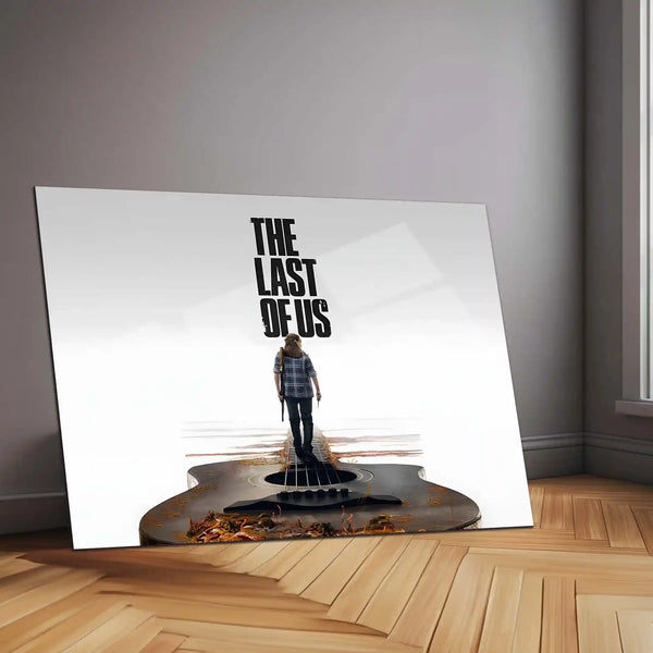 The Last of Us Minimalist Art Metal Poster | Premium HD Gaming Wall Print