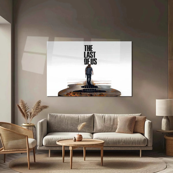 The Last of Us Minimalist Art Metal Poster | Premium HD Gaming Wall Print