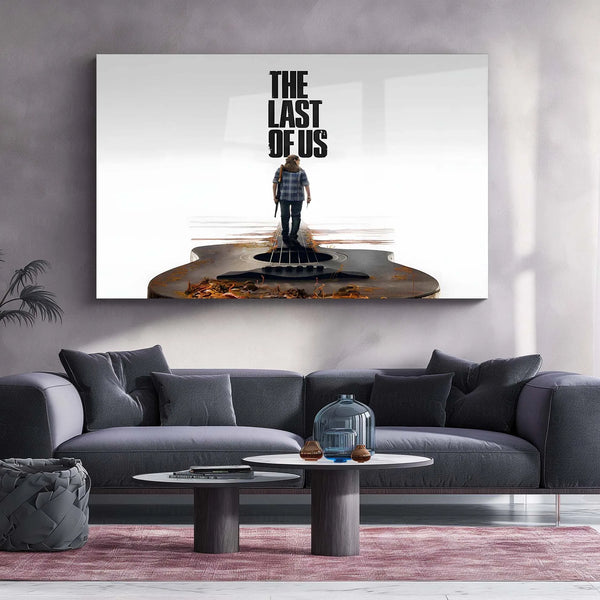 The Last of Us Minimalist Art Metal Poster | Premium HD Gaming Wall Print