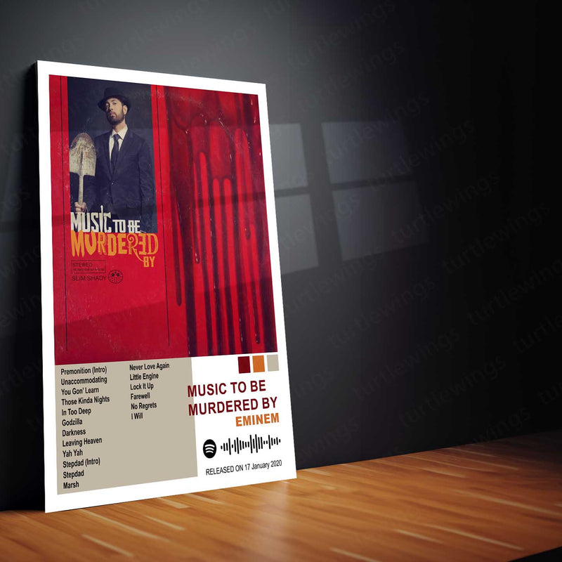 Eminem – Complete Album Collection | Set of 11 | Set of 8 | Set of 4 | Premium Metal Poster