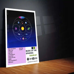Coldplay Complete Collection | Set of 11 | Set of 8 | Set of 4 | Album Posters Metal Frames Emotional Anthems. Stadium Magic. Timeless Wall Aesthetic. - TURTLEWINGS 