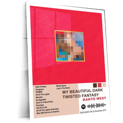Kanye West Complete Collection | Set of 11 | Set of 8 | Set of 4 | Album Posters Metal Frames  Visionary Sound. Cultural Impact. Iconic Album Art Legacy.