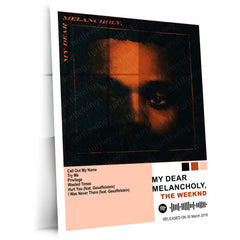 The Weeknd – Complete Album Collection | Set of 10 | Set of 8 | Set of 4 | Premium Metal Poster Set