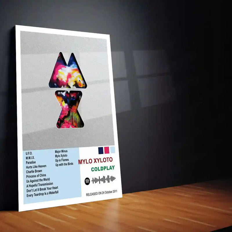 Coldplay Complete Collection | Set of 11 | Set of 8 | Set of 4 | Album Posters Metal Frames Emotional Anthems. Stadium Magic. Timeless Wall Aesthetic. - TURTLEWINGS 