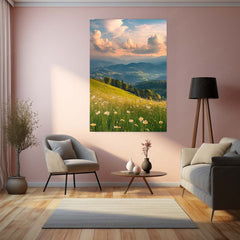 Nature Art Metal Frame | Scenic Landscape Wall Decor 04 - TURTLEWINGS 