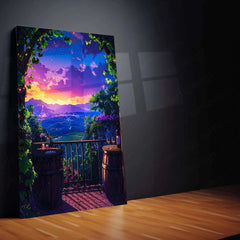 Nature Art Metal Poster – Serene Landscape & Aesthetic Wall Decor 6 - TURTLEWINGS 