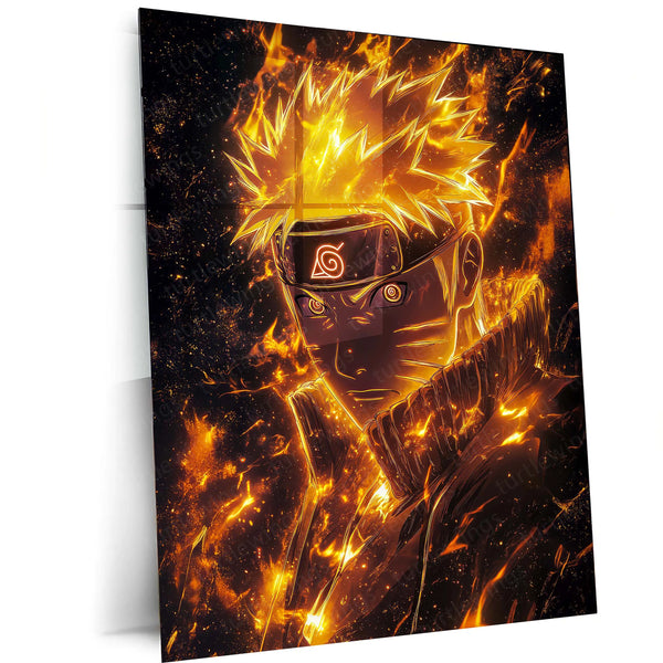 Anime Metal Poster | Naruto Metal Poster – The Ultimate Ninja Warrior’s Legacy - TURTLEWINGS 