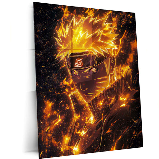 Anime Metal Poster | Naruto Metal Poster – The Ultimate Ninja Warrior’s Legacy