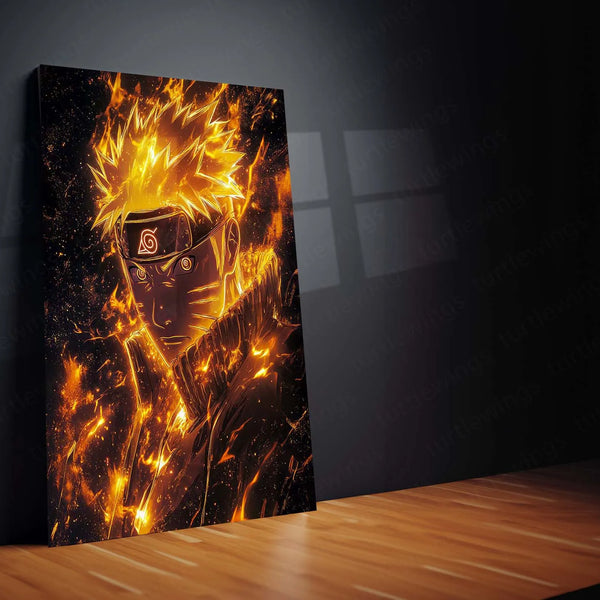 Anime Metal Poster | Naruto Metal Poster – The Ultimate Ninja Warrior’s Legacy - TURTLEWINGS 