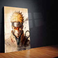 Naruto Uzumaki Metal Frame | Anime Wall Art for Ninja Fans - TURTLEWINGS 